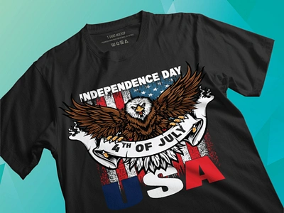 USA INDEPENDENCE DAY T-SHIRT animation custom custom tshirt design graphic deaign graphic design illustration logo motion graphics t shirt typography ui usa independence day t shirt