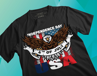 USA INDEPENDENCE DAY T-SHIRT animation custom custom tshirt design graphic deaign graphic design illustration logo motion graphics t shirt typography ui usa independence day t shirt