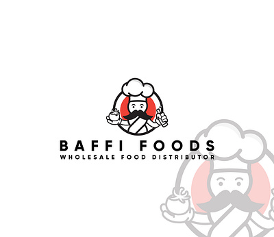 Minimalistic Logo chief food logo minimalistic mordern vintage