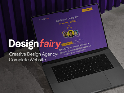 DesignFairy® Creative Agency ✦ UI/UX Design agency website branding creative design design agency landing page logo ui