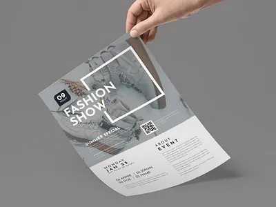 Fashion Flyer Design branding fashion design flyer design graphic design life style