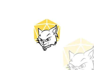 Mordern Logo cat dai logo math minimalistic mordern vintage