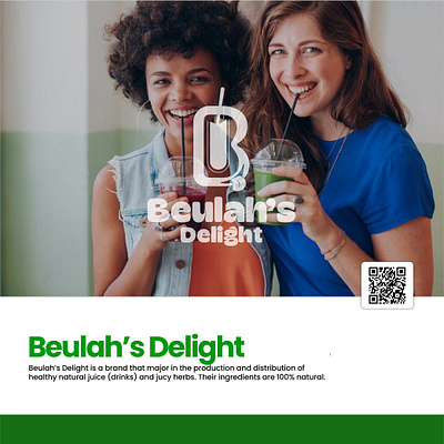Beulah's Delight Logo Presentation branding creative design graphic design logo