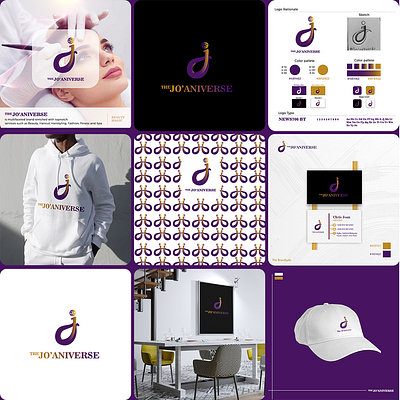 The Jo'aniverse Logo Presentation branding creative design graphic design logo ui