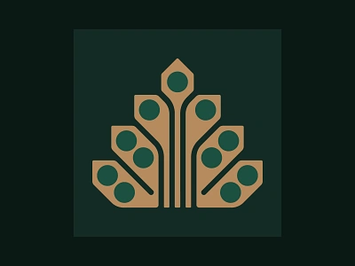 Seeds of Hope branch bungie christmas destiny 2 emblem forest gaming gold green growth hope icon iconography logo nature seeds sigil symbol tree video games