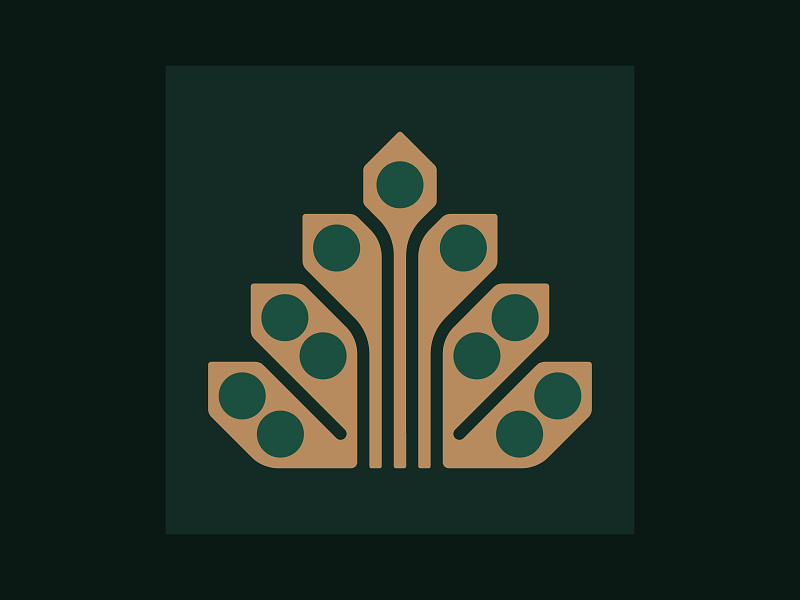 Seeds of Hope branch bungie christmas destiny 2 emblem forest gaming gold green growth hope icon iconography logo nature seeds sigil symbol tree video games