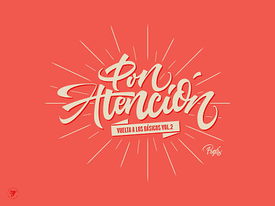 Pon Atención · Praxiz Music animation artwork branding calligraphy creative design graphic design lettering letters logo motion graphics music typography video lyrics