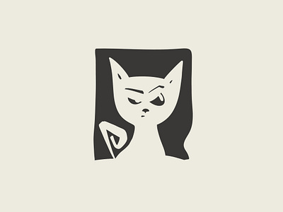 Cat / Logo / 008 branding design graphic design icon illustration logo vector