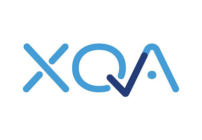 XQA Logo Design color design logo