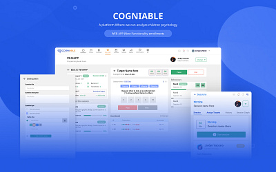 CogniAble's Therapeutic AI-Driven Children Health Platform ai prediction model design machine learnning ui user experience design