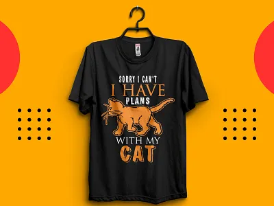Cat T-shirt Design cat cat design cat shirt cat t shirt cat t shirt design design graphic design illustration