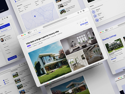 Real Estate Website | Property Listing Page landing page listing page design property listing property page real estate real estate website real estate website page ui ui design ux design