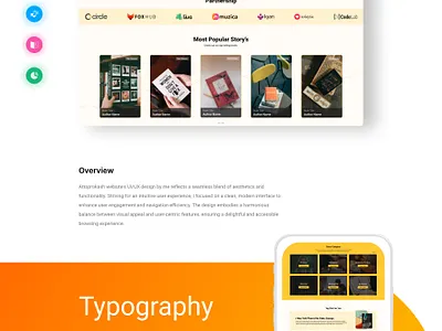Magazine Website Landing Page UI/UX Design 3dgraphics boldcolors book website darkmode gridlayout home page ui interactiveanimations landing page magazine magazine website microinteractions minimalism minimalisticdesign n h imon neumorphism typographyfocus ui ui kit ui ux web ui