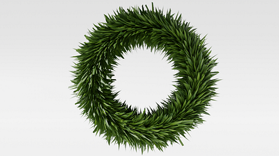 Couronne de Noël | Christmas wreath | Blender 3d b3d blender chrystmas couronne crown noël render rendu tuto tutorial tutoriel youtube