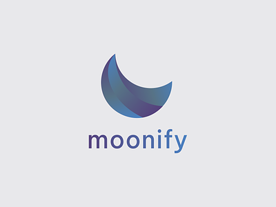 moonify logo branding design graphic design logo product design