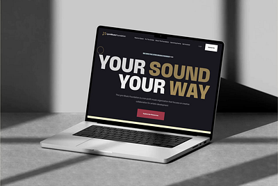 Lynn Music Foundation – Website Design branding design logo motion music non profit typography ui ux website design