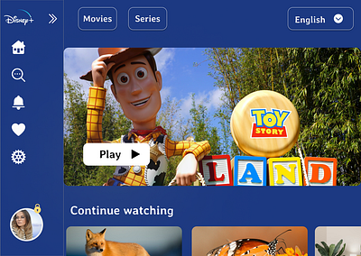 DISNEY PLUS daily ui design illustration ui ux ui ux designer