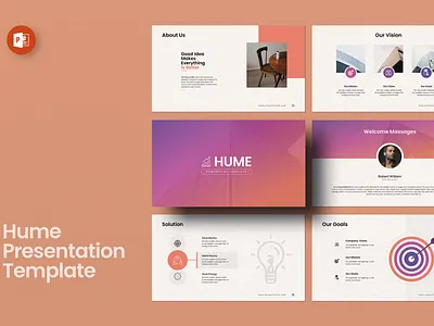 Hume PowerPoint Presentation Template clean colorful company corporate google slides keynote modern multipurpose multipurpose template photography pitch deck portfolio powerpoint presentation presentation template studio unique web design web development website