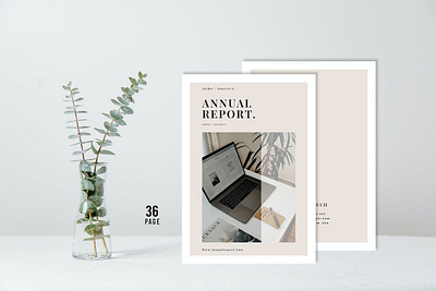 36 pages Annual Report Template a4 annual annual report annual report brochure annualreport bifold brochure brand identity brochure brochure design brochure template business brochure catalogue company profile corporate brochure lookbook magazine proposal report template trifold