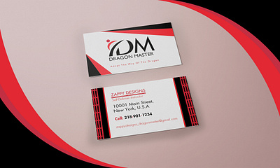 Kicking Out Those Zappy Designs business card ad business card mockup business cards logo