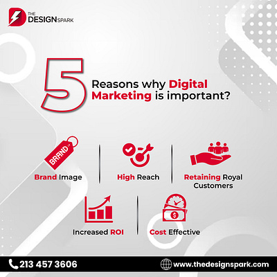 Digital Marketing Service brand branding cost effective design digital marketing energy high reach illustration logo merch royal service