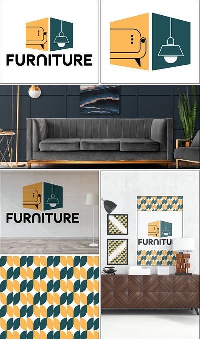 Furniture Logo branding graphic design logo
