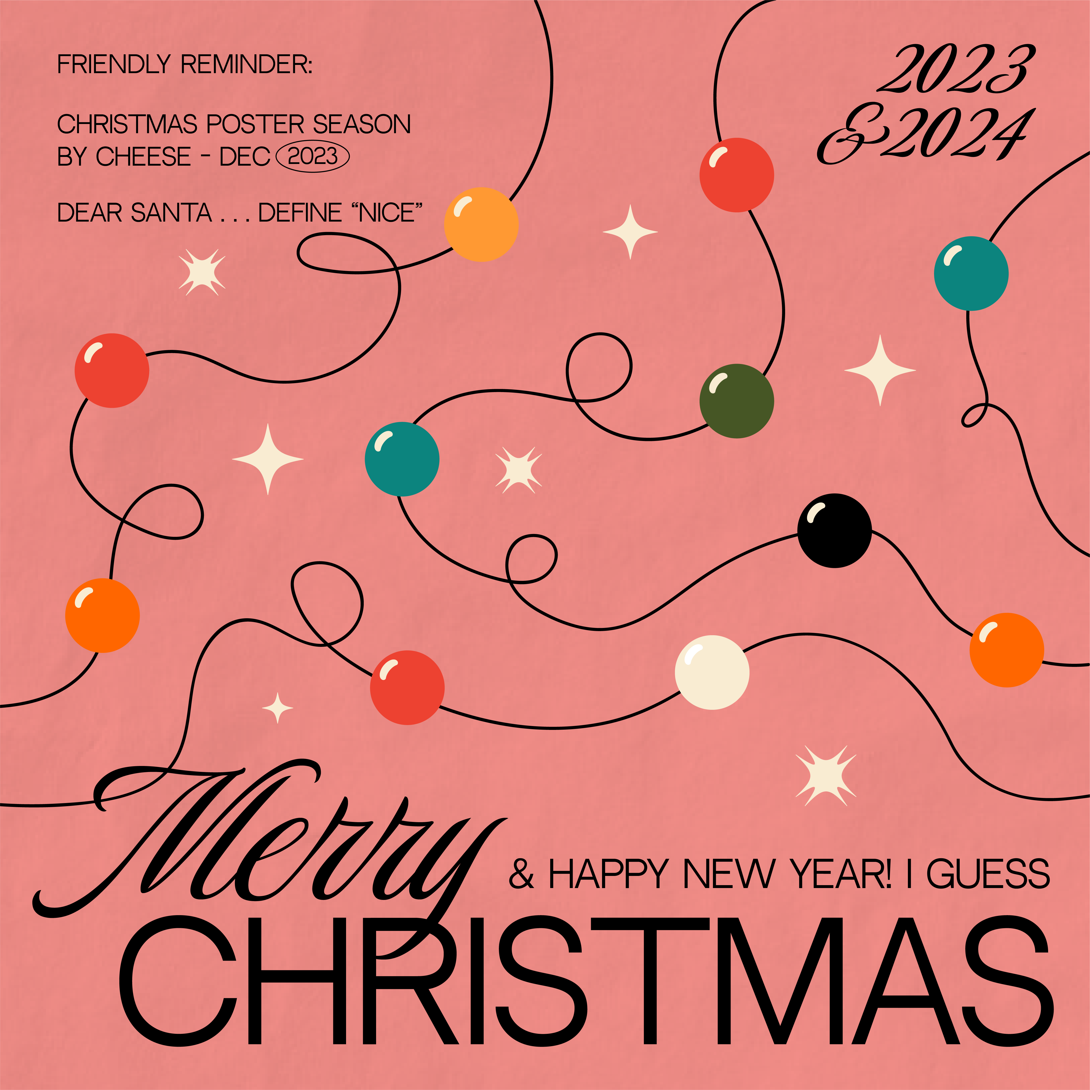 Christmas Poster P3 design graphic design icon illustration vector