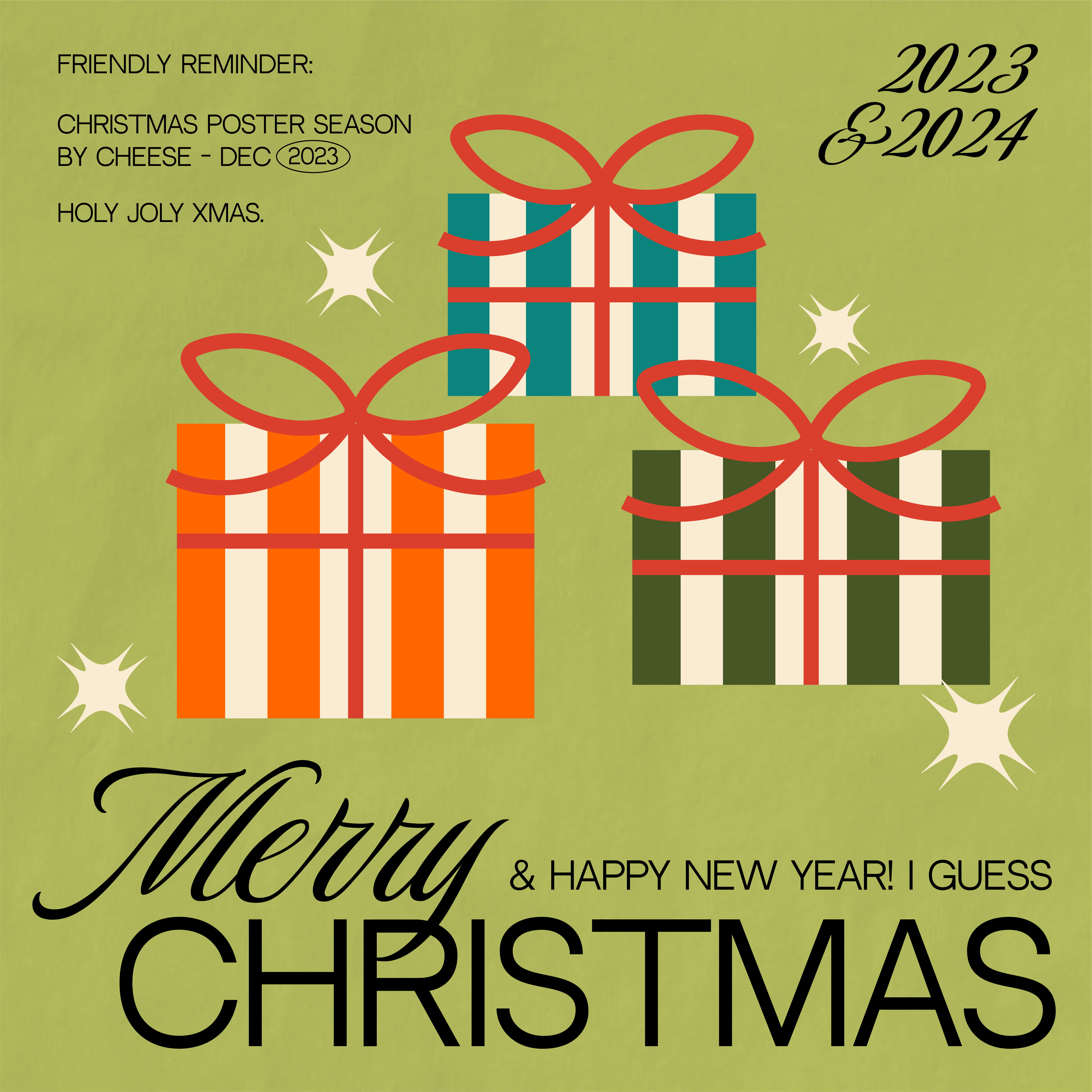 Christmas Poster P4 design graphic design icon illustration vector