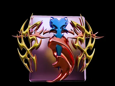 Mirror 3d animation branding graphic design logo motion graphics