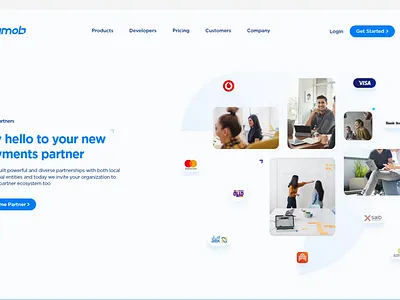 Paymob website / About page