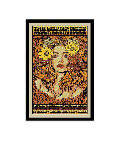 The Young Gods 12-22-2023 Fri-son Fribourg, Switzerland Poster