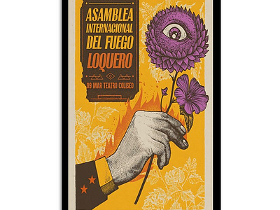 Asamblea Internacional Del Fuego Teatro Coliseo 3-9-2024 Poster