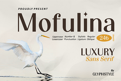 Mofulina Luxury Sans Serif minimalist