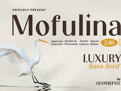 Mofulina Luxury Sans Serif minimalist