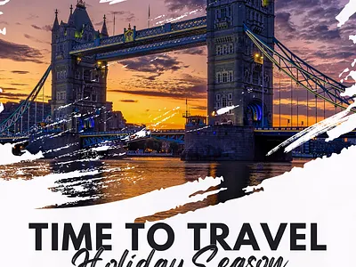 Poster of White Modern Travel journey poster travel poster white modern