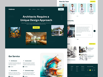 Architecture Landing page arch architect architect web architect website architecture design architecture landing page artchitectural artiflow building concept halal homepage interior architecture interior design landing page modern ui design uiux web design website design