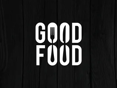 Savor the Simplicity: GOOD FOOD Logo animation branding design graphic design logo motion graphics vector