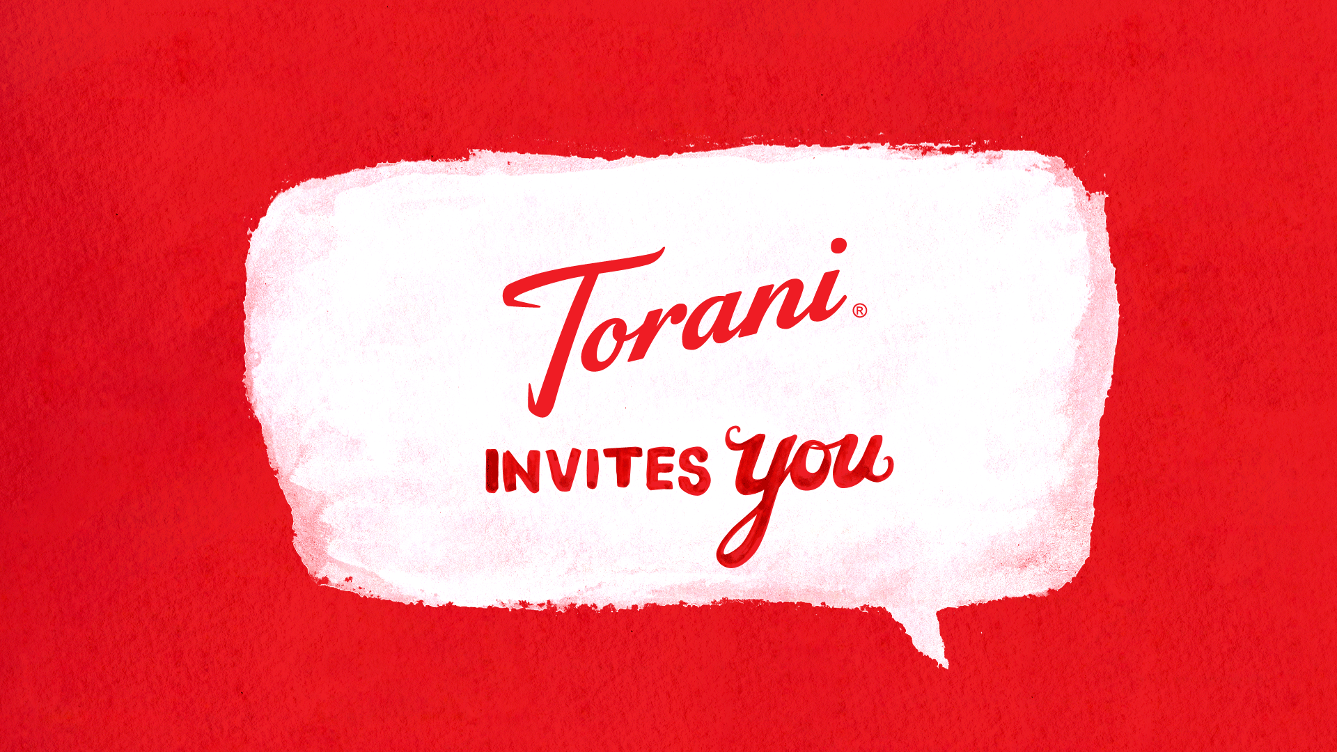 Power Down - Torani advertising art direction typography
