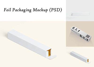 Foil Packaging Mockup (PSD) download mock up download mockup mockup mockups psd psd mockup