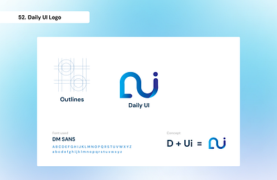 Daily UI Day 52 - Daily UI Logo 100 days ui daily ui dailyuilogo day 52 graphic design logo ui