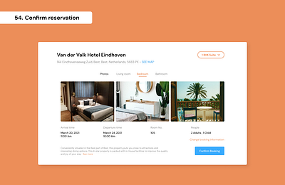 Daily UI Day 54 - Confirm reservations 100 days ui confirm reservation daily ui day 54 graphic design ui
