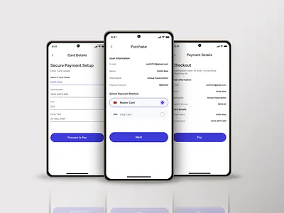 Payment Method Screen UI | UI Design | Mobile App UI 3d animation app ui branding graphic design logo mobile app ui motion graphics payment method payment method app ui ui