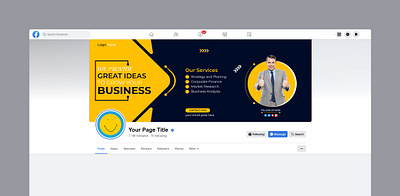 Facebook Cover Design branding business cover covers creative design facebook facebookcover graphic design grow marketing media modern socialmedia