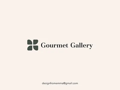 Logo design for Gourmet Gallery brand identity brand logo branding icon identity logo logo design logo designer logo mark logodesigner logomark logotype