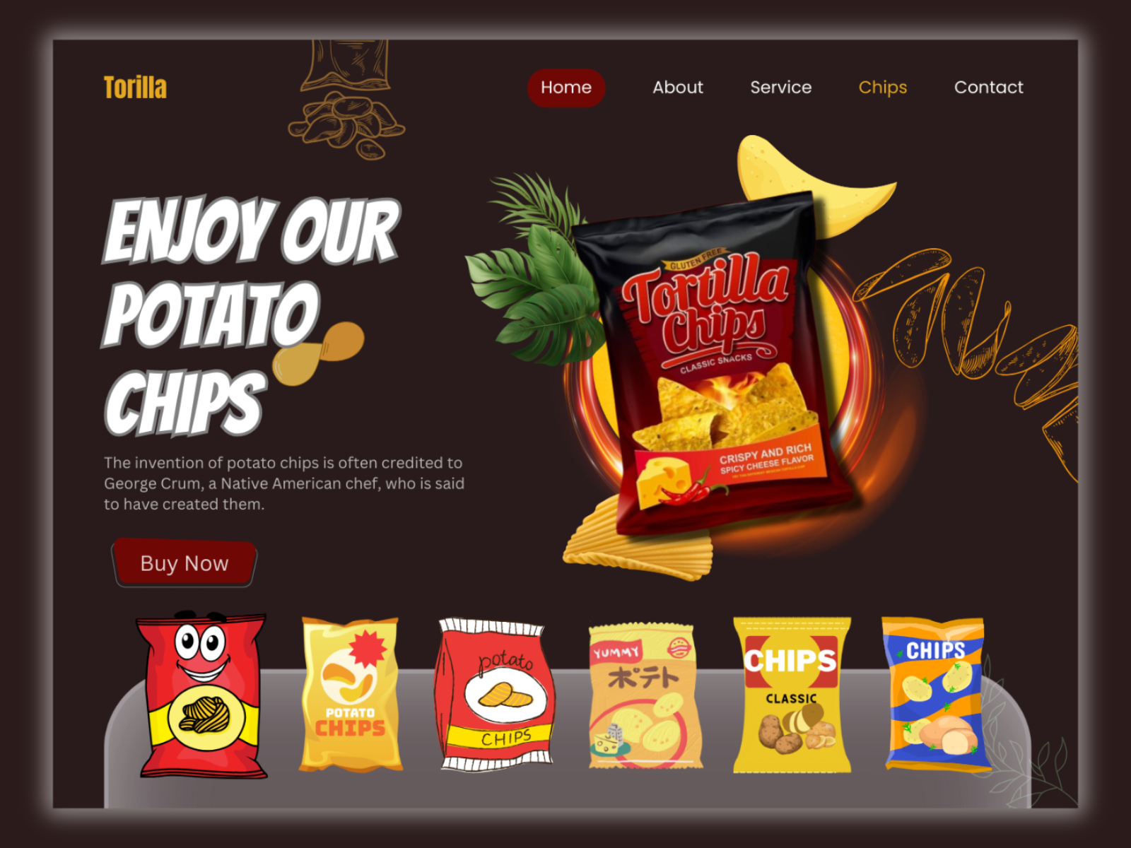 chips-website-template-ui-design-by-analogia-tech-on-dribbble