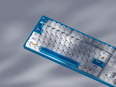 Keyboard 3d animation blender graphic design illustration modeling product product design