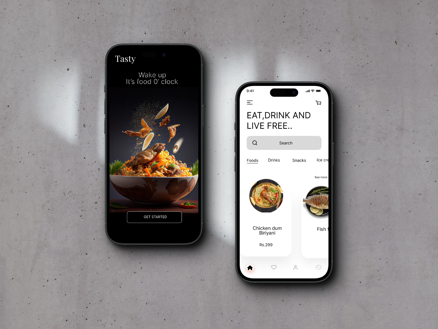 Tasty - Food Delivery app appdesign appui creativedesign culinarydesign designinspiration digitaldesign fooddelivery foodtech interactiondesign mobiledesign uiuxdesign userexperience visualdesign