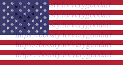 Christmas flag of the USA-1(+Y+)+72bpi