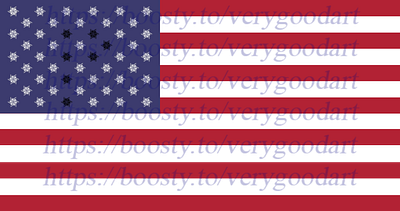 Christmas flag of the USA-1(+p)+72bpi