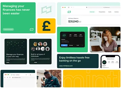 Mintlane Bento grid brand branding crypto design finance illustration logo minimal payment wallet web design website